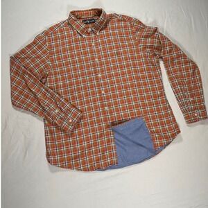Ralph Lauren Mens XXL Shirt Shacket Plaid Button Down Long Sleeve Lined 2 Ply